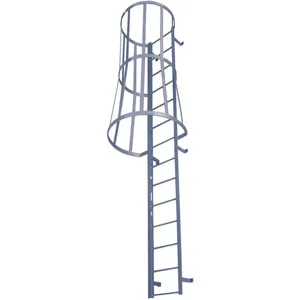 COTTERMAN M28SC C1 Fixed Ladder With Safety Cage 27 Feet 3 Inch Height | AE9WJE 6MXP5