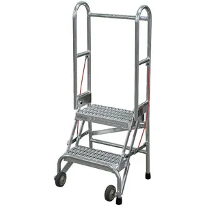 COTTERMAN SASA2A3E10C50P6 Folding Rolling Safety Ladder Platform 20 Inch H | AG6RKT 46C361