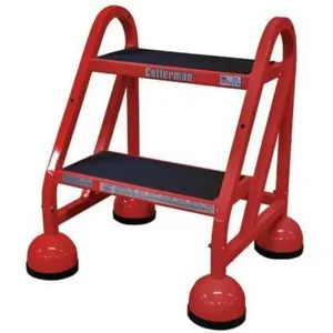 COTTERMAN ST-200 A2 C6 P5 Rolling Ladder Welded Platform 18 Inch Height | AF6CFK 9WJC5