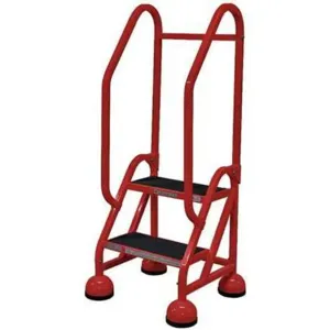 COTTERMAN ST-201 A2 C6 P5 Rolling Ladder Handrail Platform 18 Inch Height | AF4JWN 8YF82