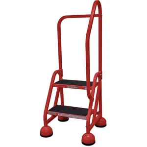 COTTERMAN ST-203 A2 C6 P5 Rolling Ladder Handrail Platform 18 Inch Height | AE9TCH 6LYH4