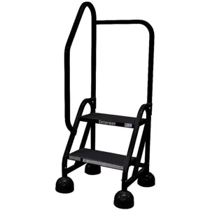 COTTERMAN ST-222 A2 C7 P5 Rolling Ladder Handrail Platform 18 Inch Height | AE9TCV 6LYJ5