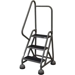 COTTERMAN ST-302 A2 C1 P5 Rolling Ladder Handrail Platform 27 Inch Height | AE9TAM 6LYD2