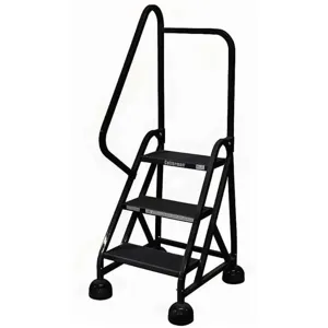 COTTERMAN ST-302 A2 C7 P5 Rolling Ladder Handrail Platform 27 Inch Height | AE9TAR 6LYD6