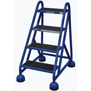 COTTERMAN ST-420 A2 C21 P5 Rolling Ladder Welded Handrail Platform 36 Inch Height | AE9WFR 6MXG7