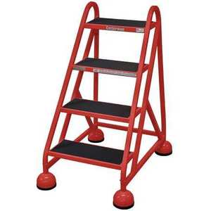 COTTERMAN ST-420 A2 C6 P5 Rolling Ladder Welded Handrail Platform 36 Inch Height | AE9WFU 6MXG9