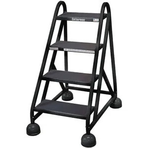 COTTERMAN ST-420 A2 C7 P5 Rolling Ladder Welded Handrail Platform 36 Inch Height | AE9WFV 6MXH0