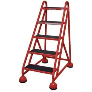 COTTERMAN ST-500 A2 C6 P5 Rolling Ladder Welded Platform 45in H | AF4PAY 9DZX1