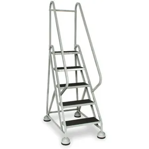 COTTERMAN ST-501 A2 C1 P5 Rolling Ladder Handrail Platform 45 Inch Height | AB3HPQ 1TGY4