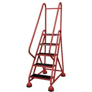 COTTERMAN ST-501 A2 C6 P5 Rolling Ladder Handrail Platform 45 Inch Height | AF4HKW 8X914