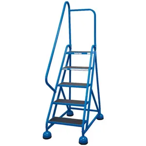 COTTERMAN ST-502 A2 C21 P5 Rolling Ladder Handrail Platform 45 Inch Height | AE9TBK 6LYF3