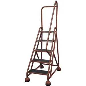 COTTERMAN ST-523 A2 C7 P5 Rolling Ladder Handrail Platform 45 Inch Height | AE9WHH 6MXL5