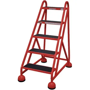 COTTERMAN ST-520 A2 C6 P5 Rolling Ladder Welded Platform 45in H | AE9WGQ 6MXJ9