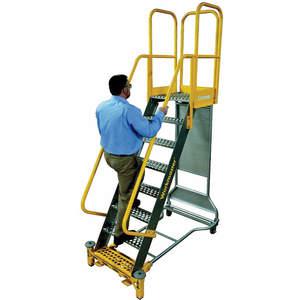 COTTERMAN WMX07R37A3P3 Rolling Safety Ladder Unassembled Platform 70in H | AG6RJR 46C332