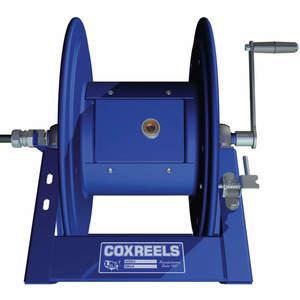 COXREELS 1125PCL-8M-C Hand Crank Hose Reel, 250 Feet Length, 600V, 45A, Blue | AA3GHL 11K513