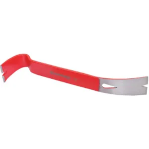 CRESCENT FB13 Flat Pry Bar Steel Red/silver 13 Inch Length | AC6VYD 36M814