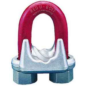 CROSBY 1010051 Wire Rope Clip U-bolt 1/4in | AB8WCP 29WP18
