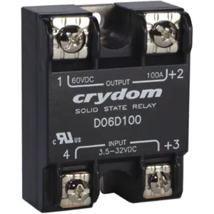 CRYDOM D06D80 Solid State Relay Input VDC Output VDC | AF6NYK 1DTN2