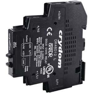 CRYDOM DR24E12 DIN Mount Solid State Relay 280VAC 12A | AF7JYX 21R970