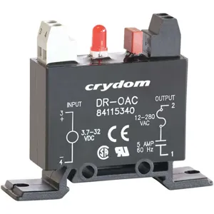 CRYDOM DROAC Module Input DC Output AC Black 5 A | AF6NZR 1DTT9