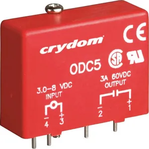 CRYDOM ODC5 Module Input DC Output DC Red 2A | AF6NZJ 1DTT2