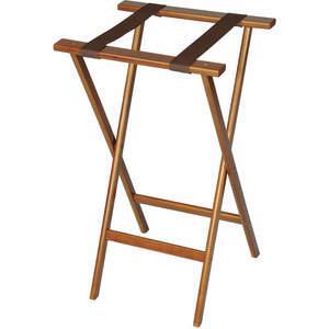 CENTRAL SPECIALTIES LTD 1270-1 Economy Wood Tray Stand | AA4QAF 12Y351