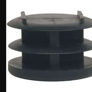 CENTRAL SPECIALTIES LTD P136-4 Replacement Black End Plug - Pack Of 24 | AA4QAK 12Y357