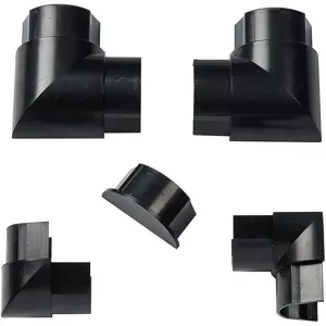 D-LINE US/RETAP5025B/GR Tv Accessory Pack Smooth 2x1 Abs Black | AC7FBQ 38G168