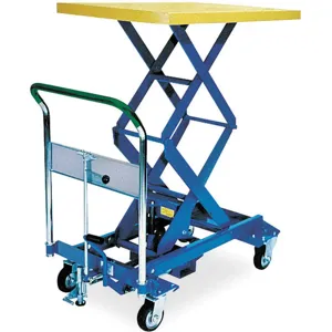 DANDY LIFT A-350W Scissor Lift Cart 770 Lb. Steel Fixed | AE2QPG 4YZ95