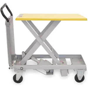 DANDY LIFT PLM-150 Scissor Lift Cart 330 Lb. Steel Fixed | AC3BRN 2RDN5