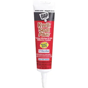 DAP 18526 Premium Adhesive Sealant 5.5 oz White | AH2LPQ 29RV08