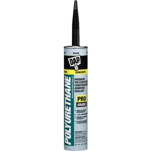 DAP 18816 Sealant Polyurethane Black 10.1 Oz. | AB4ZTZ 20VK39