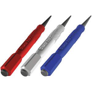 DASCO PRO 76 Nail Setter Set 5 Inch Blue Silver Red 3pc | AB7UAA 24A855