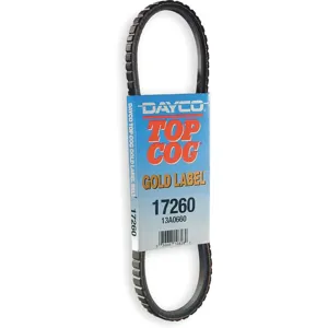 DAYCO 17680 Auto V-belt Industry Number 13a1725 | AD7URV 4GKT6