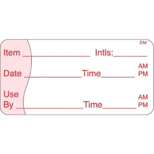 DAYMARK 110105 Shelf Life Label 5-5/9 Inch Width - Pack Of 500 | AE8ZYF 6GUV0