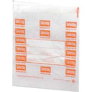 DAYMARK 112383 Day Portion Bag Saturday - Pack Of 2000 | AE8ZZU 6GUZ8