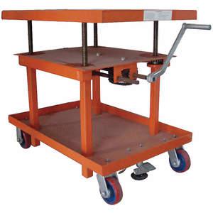 DAYTON 11A564 Scissor Lift Cart 2000 Lb. Steel Fixed | AA2TQX