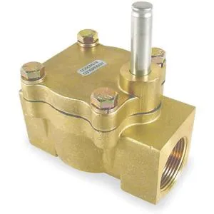 DAYTON 2A198 Solenoid Valve Less Coil 1/2 Inch Nc Brass | AB8WGZ