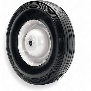 DAYTON 1ANU9 Semi Pneumatic Wheel Rubber | AA8XKC