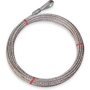 DAYTON 1DLD3 Stainless Steel Cable 1/8 Inch 100 Feet 340 Lb Capacity | AA9JTL