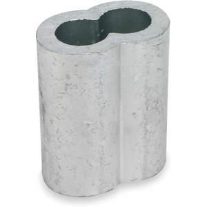 DAYTON 1DLD9 Drahtseilhülse 3/16 Zoll Aluminium – Packung mit 25 Stück | AA9JTT