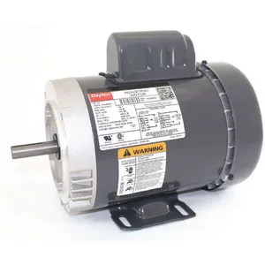 DAYTON 1K080 General Purpose Motor Carbon Steel Tefc 3/4 Hp 3450 Rpm 56c | AA9ZJZ