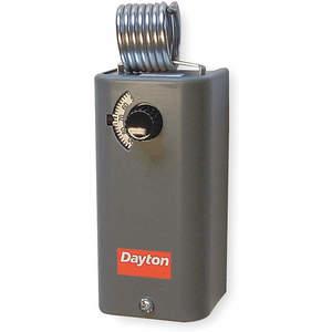 DAYTON 1UHH2 Line Volt Mechanischer Thermostat, SPDT-Schalter, Grau | AB3NCD