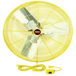 DAYTON 1VCH5 Safety Yellow Air Circulator 30 Inch 9375cfm 115v | AB3TNA