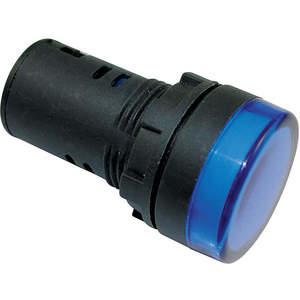 DAYTON 22NZ02 Raised Indicator Light 22mm 24v Blue | AB6XEB