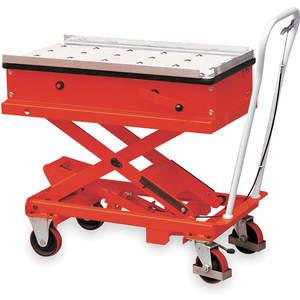 DAYTON 2MPP8 Scissor Lift Cart 2200 Lb. Steel Roller | AC2TGR