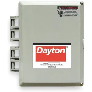 DAYTON 2PZF9 Motor/pump Control Box 208/240/480v | AC3ARV