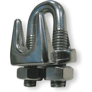 DAYTON 2VKH3 Wire Rope Clip U-bolt 1/4 Inch 304 Stainless Steel | AC3QQV