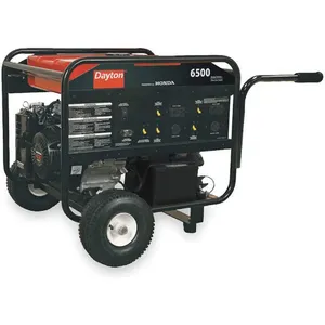 DAYTON 2ZRP9 Portable Generator Rated Watts 6500 389cc | AF9KHU