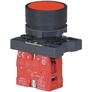 DAYTON 30G230 Unbeleuchteter Drucktaster 22 mm 1 NC Rot | AC4NMC